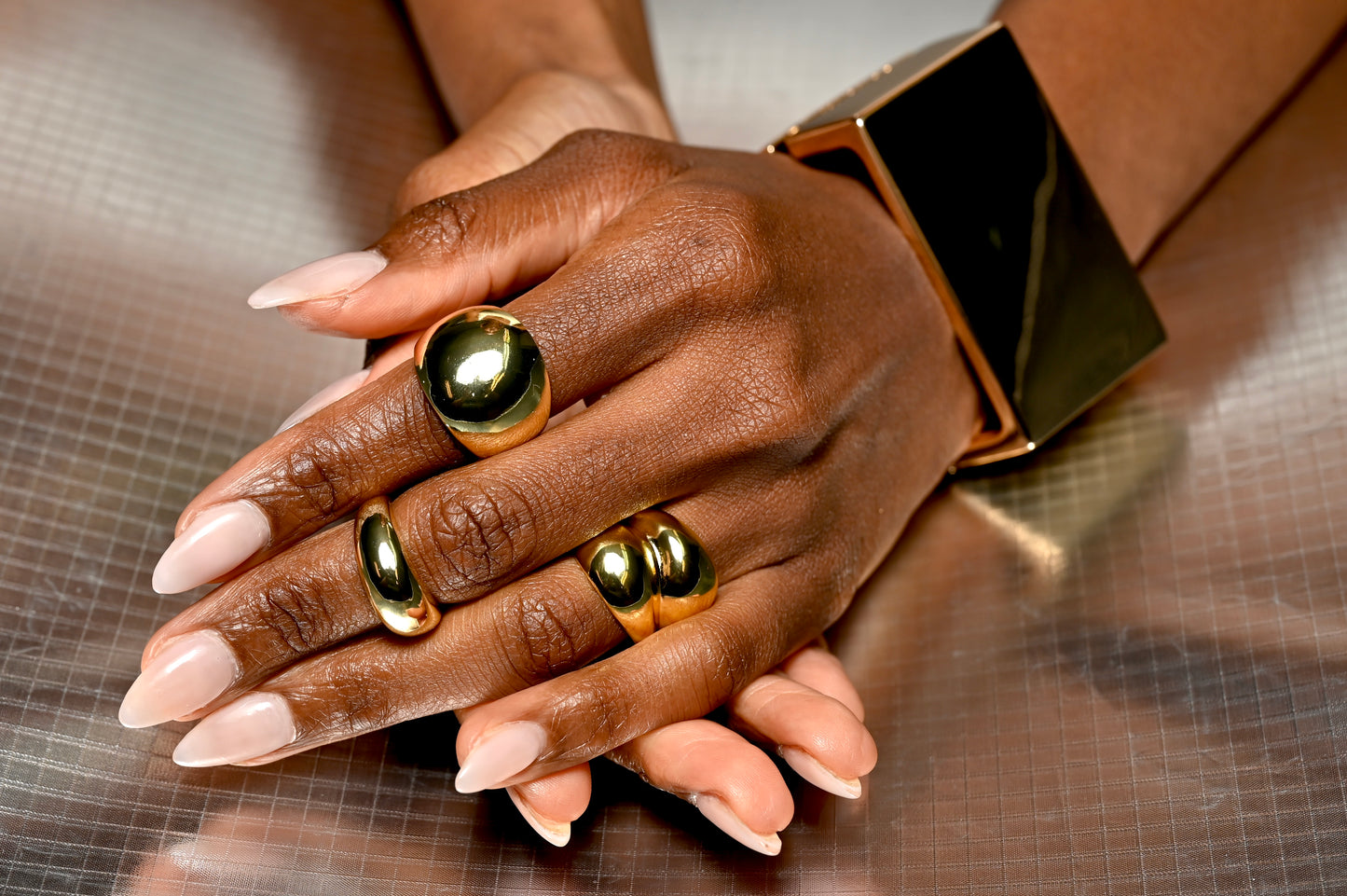 DIONNE RING SET (Stainless Steel)