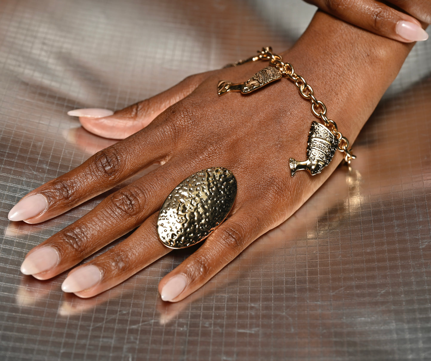 QUEEN NEFERTITI CHARM BRACELET