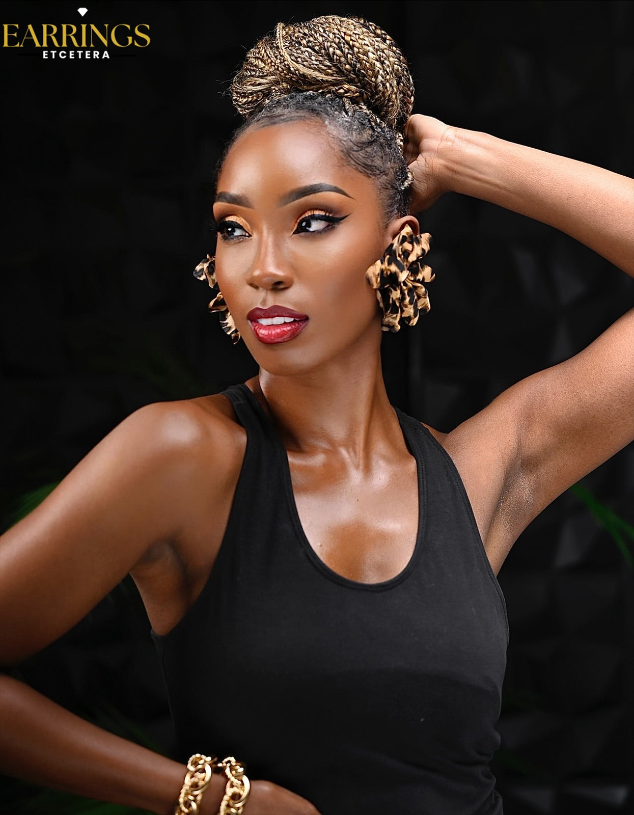 WILD THANG OVERSIZED STUD EARRINGS