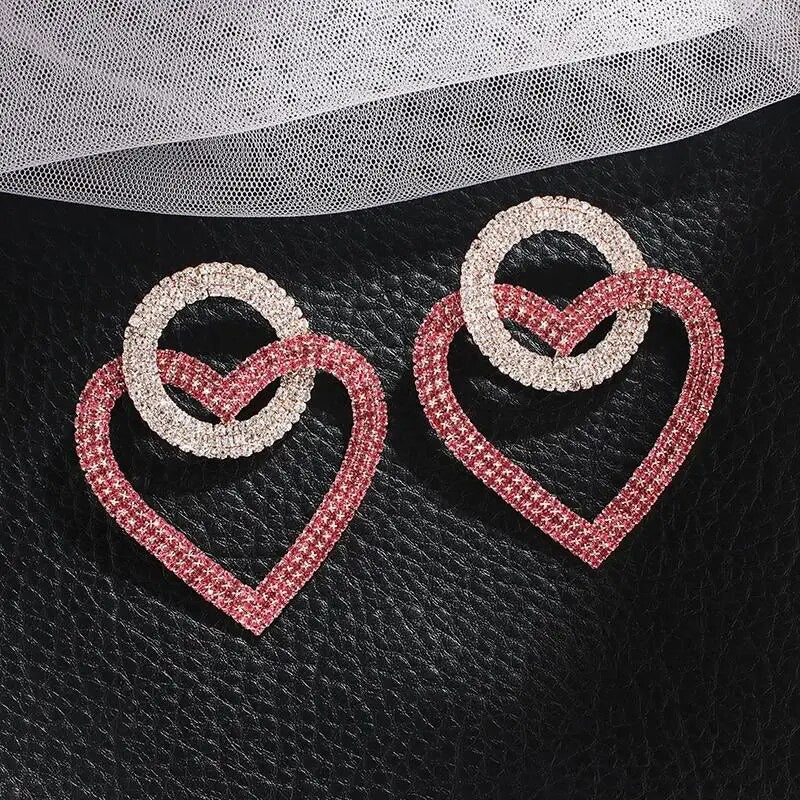 LOVE ON TOP STATEMENT EARRINGS