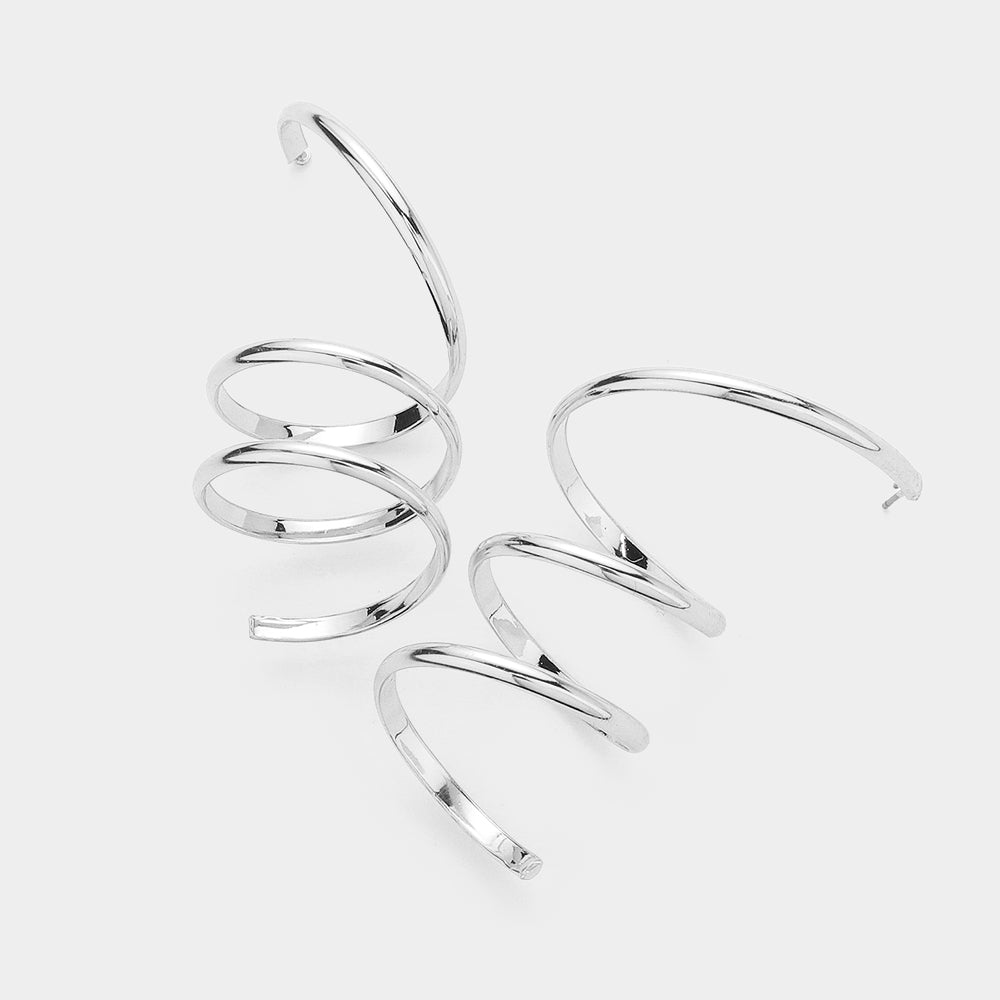 CURLY SUE STATEMENT EARRINGS