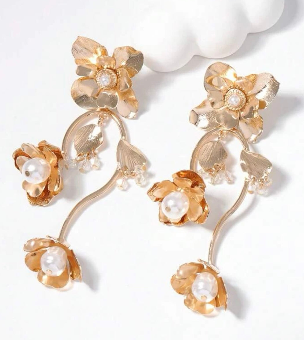 FLORA STATEMENT EARRINGS