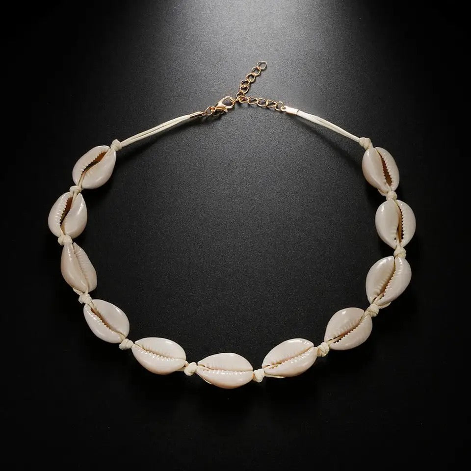 COWRIE SHELL NECKLACE