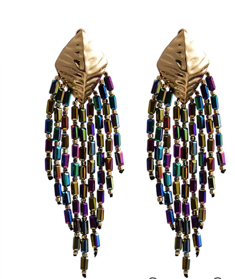 CARIBBEAN QUEEN BEADED EARRINGS