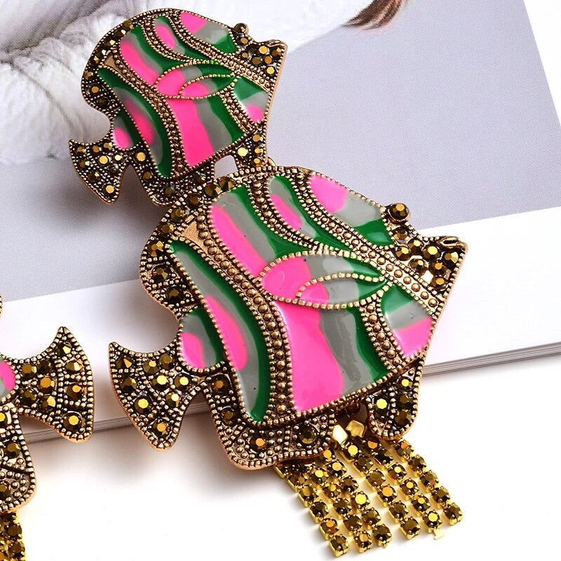 FINDING NEMO STATEMENT EARRINGS