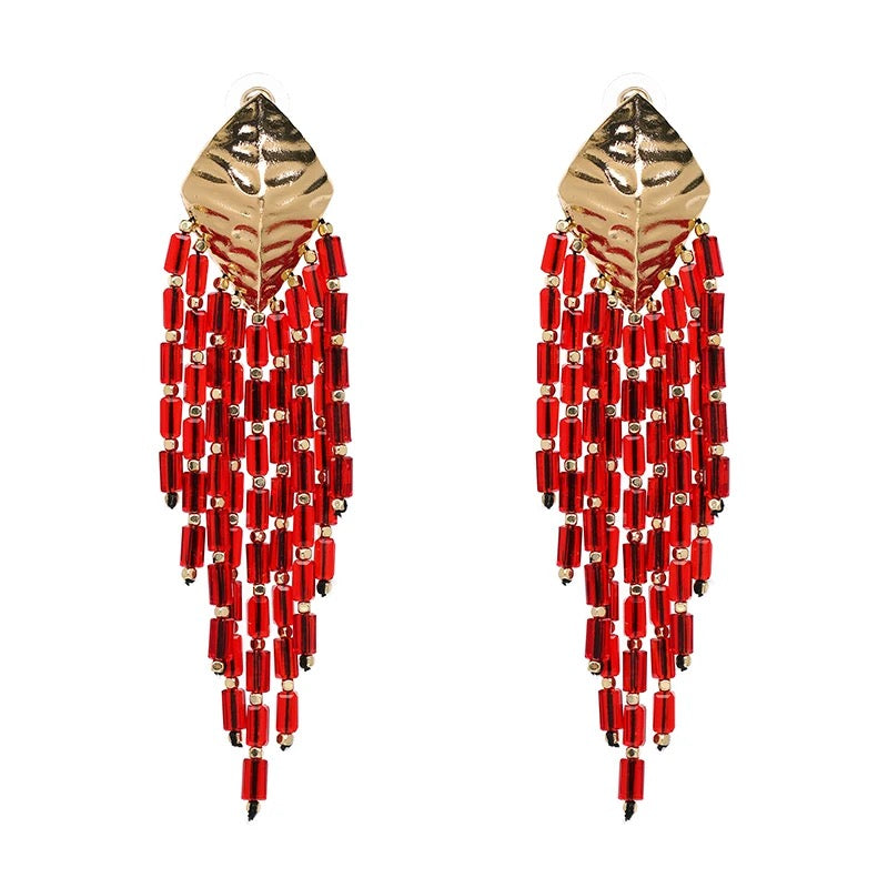 CARIBBEAN QUEEN BEADED EARRINGS