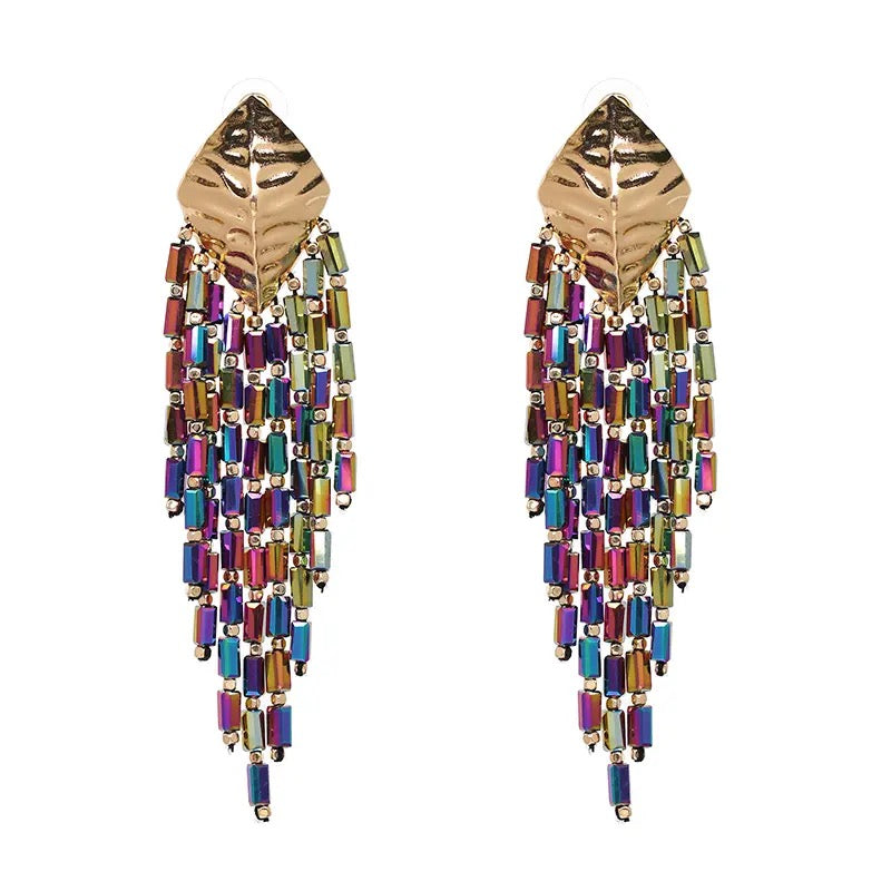 CARIBBEAN QUEEN BEADED EARRINGS