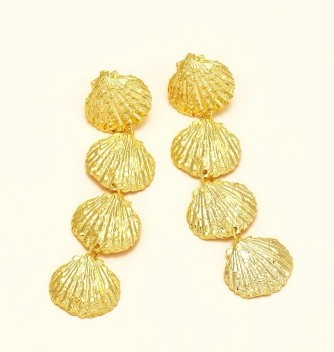 SEA SHELL DROP EARRINGS