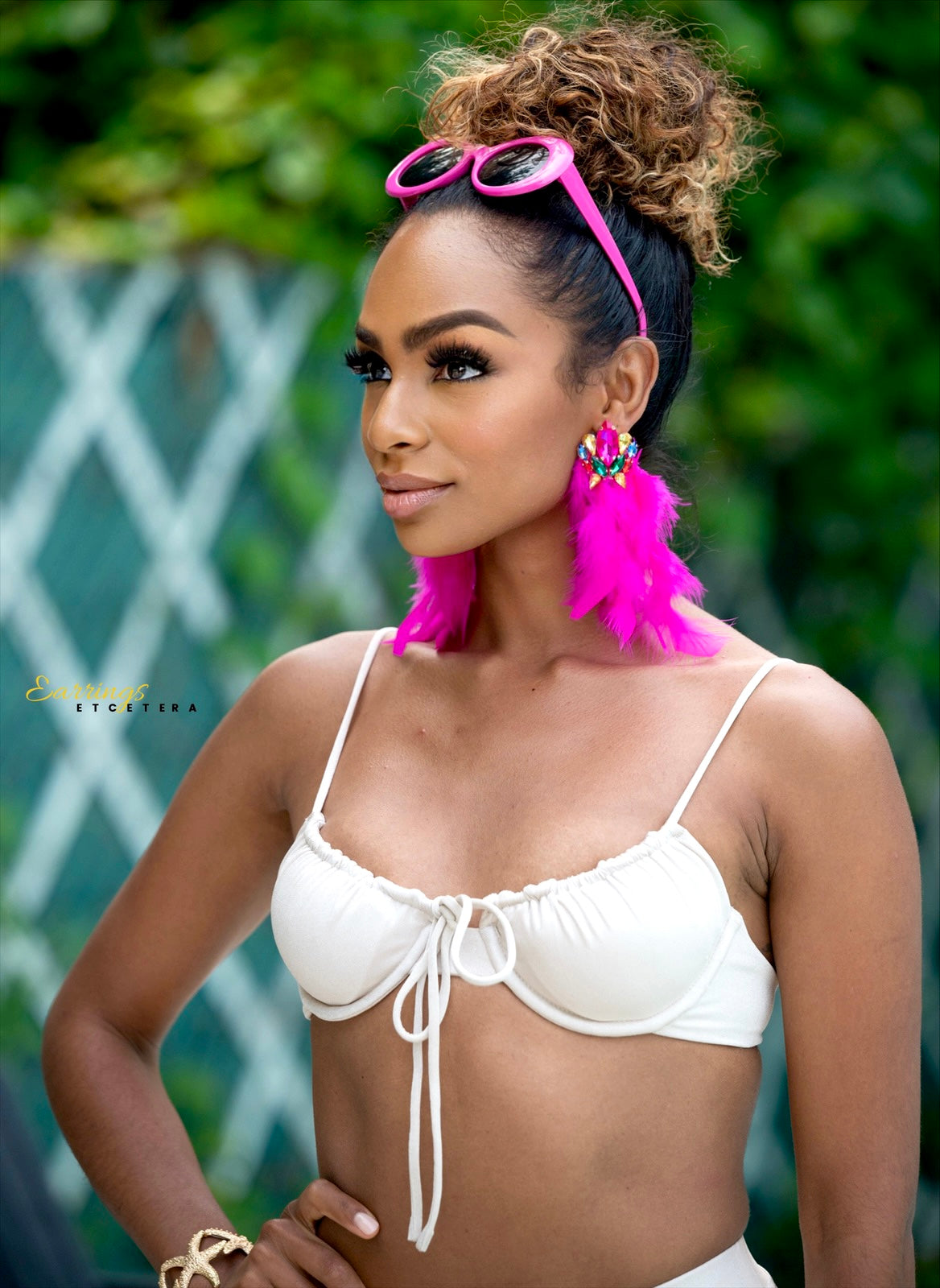 BARBADOS STATEMENT EARRINGS