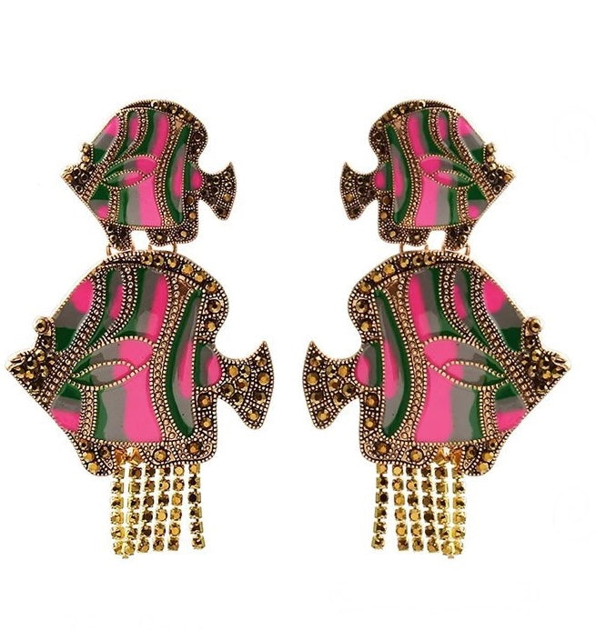 FINDING NEMO STATEMENT EARRINGS