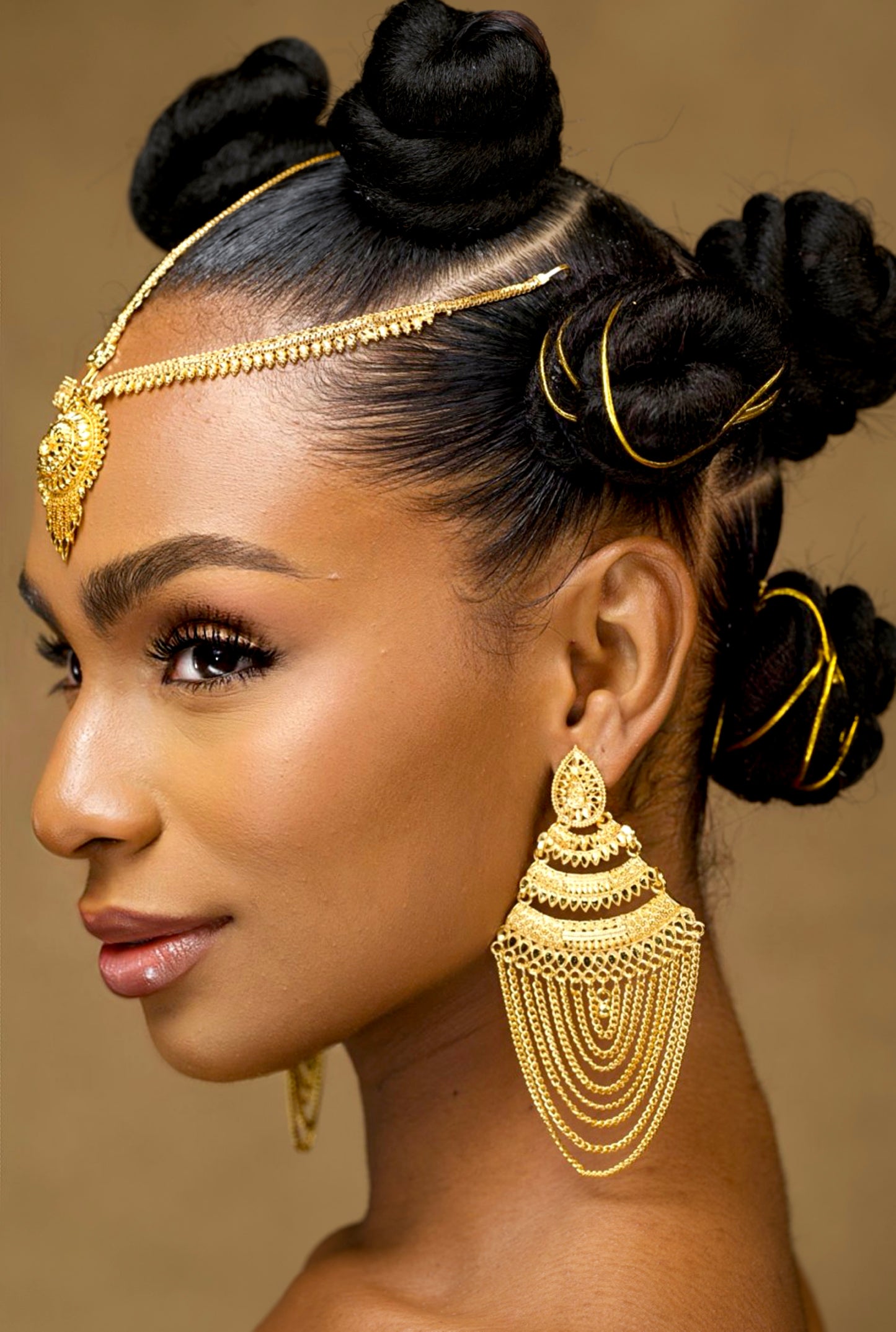 PRISHA STATEMENT EARRINGS