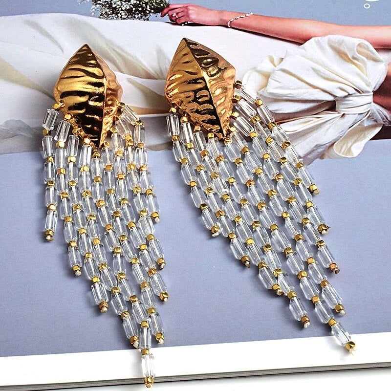 CARIBBEAN QUEEN BEADED EARRINGS