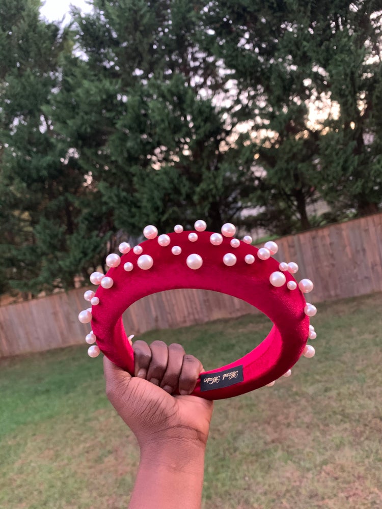 PADDED VELVET HEADBAND