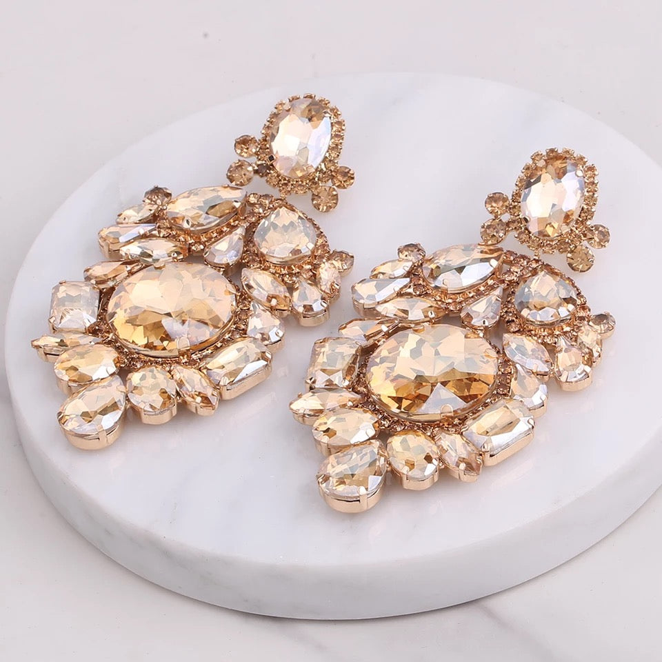 STEPHANIE LUXE EARRINGS (CLIP-ON)