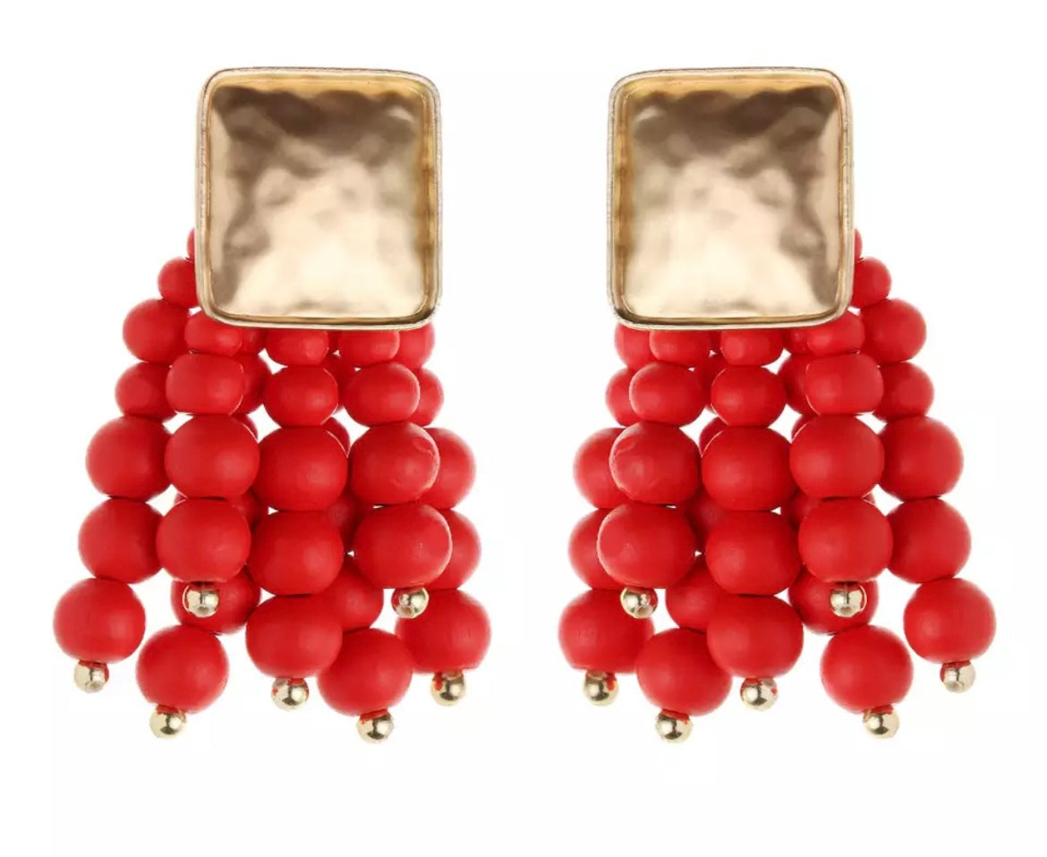 AMALFI BEADED EARRINGS
