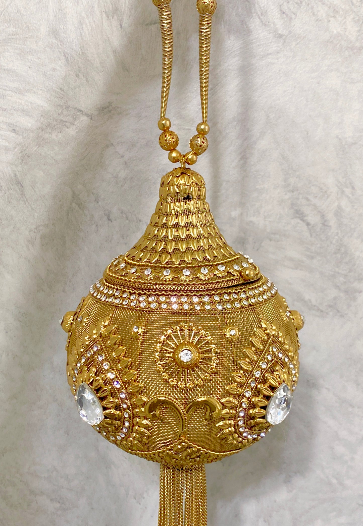MUMBAI CLUTCH PURSE (ROUND)