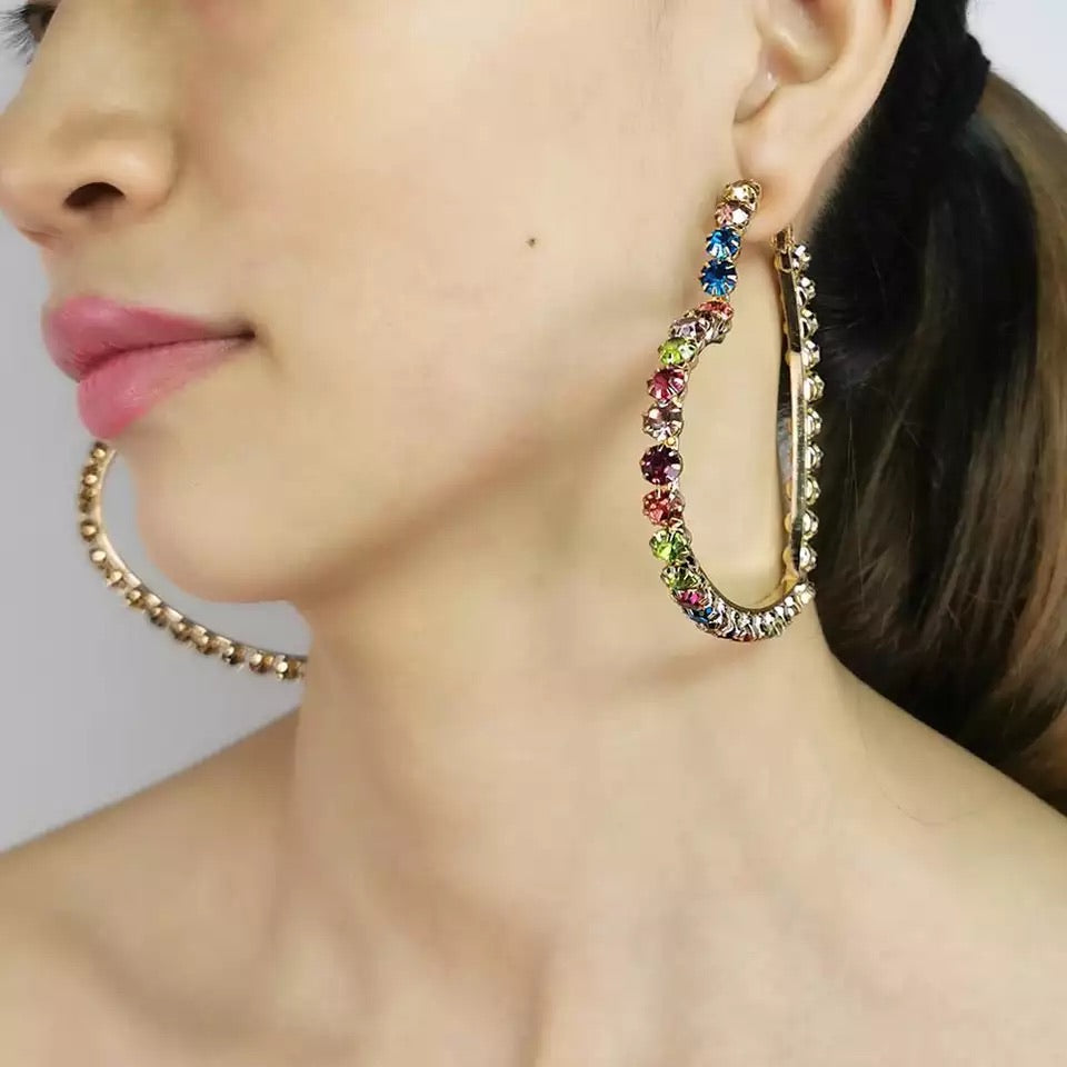 SWEETHEART HOOP EARRINGS