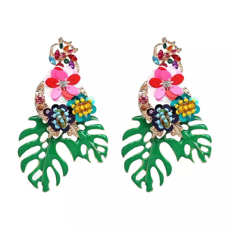 TROPICANA STATEMENT EARRINGS