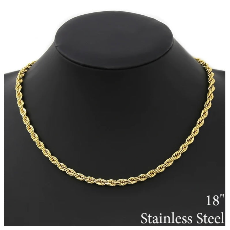 TWISTED ROPE CHAIN(THICK)