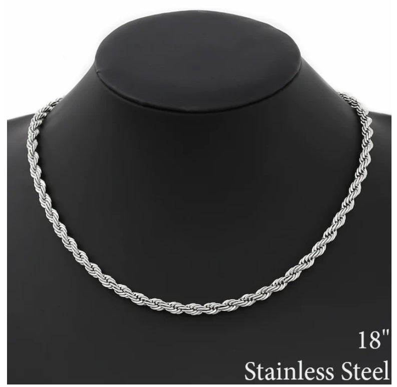 TWISTED ROPE CHAIN(THICK)