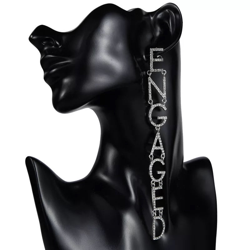 ENGAGED DROP EARRINGS