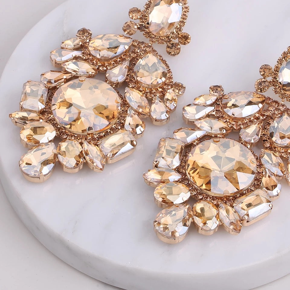 STEPHANIE LUXE EARRINGS (CLIP-ON)