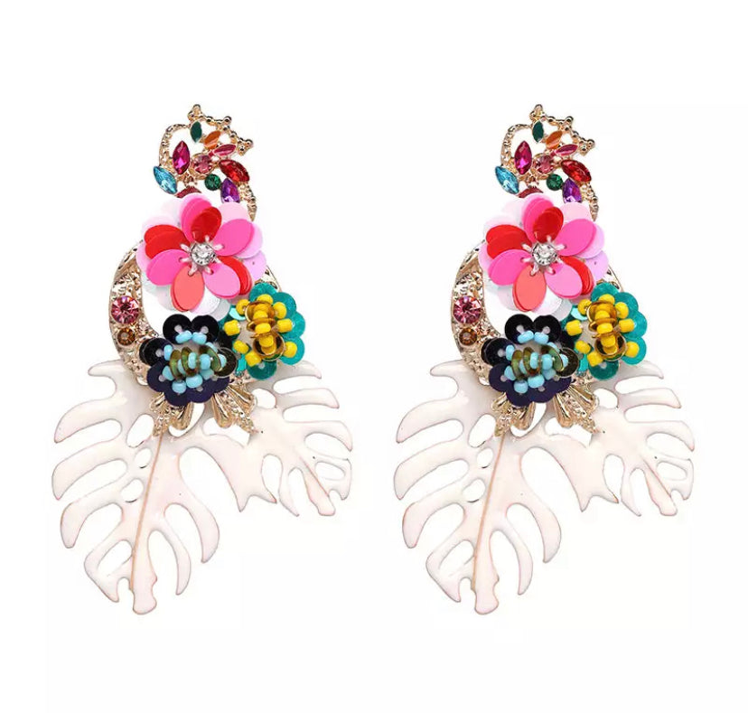 TROPICANA STATEMENT EARRINGS