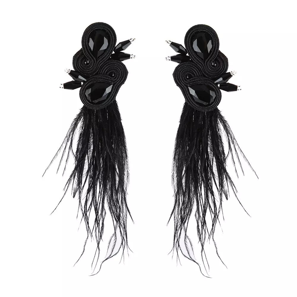 ST BARTS STATEMENT EARRINGS