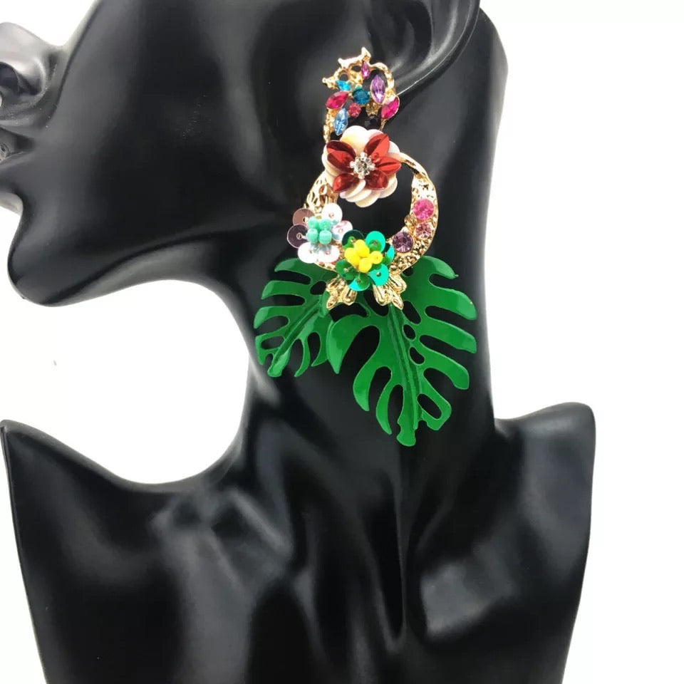TROPICANA STATEMENT EARRINGS