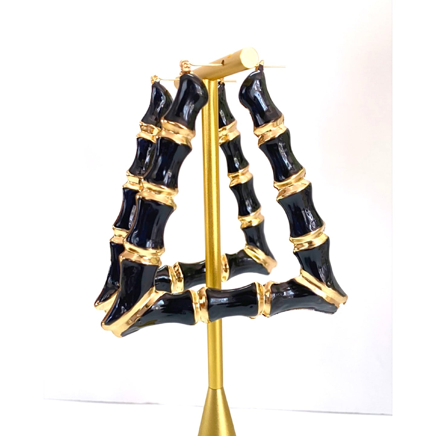 BAMBI HOOP EARRINGS (SQUARE)