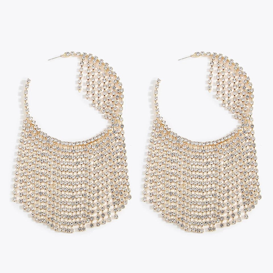 SHIMMY STATEMENT HOOPS