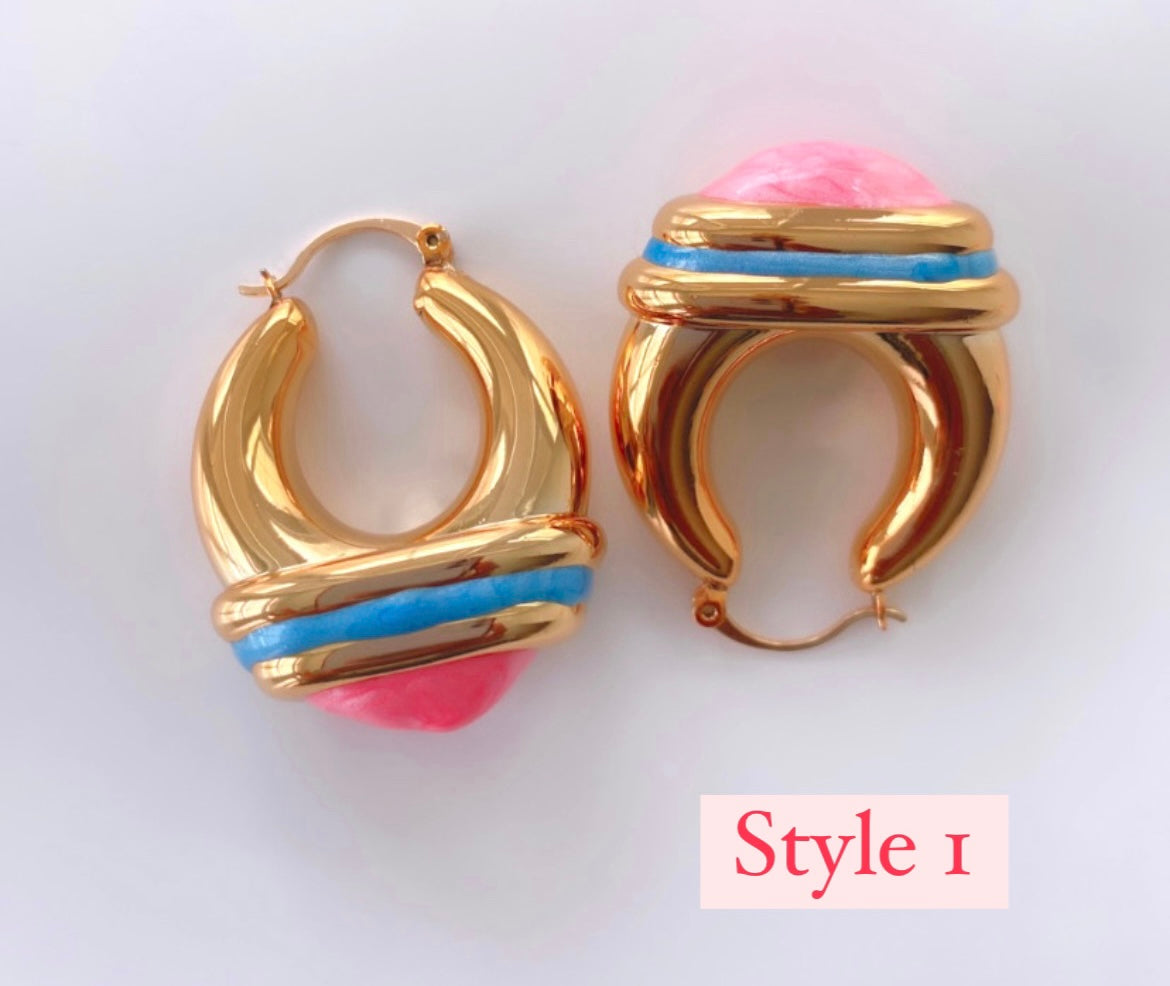 MINI PASTEL HOOPS
