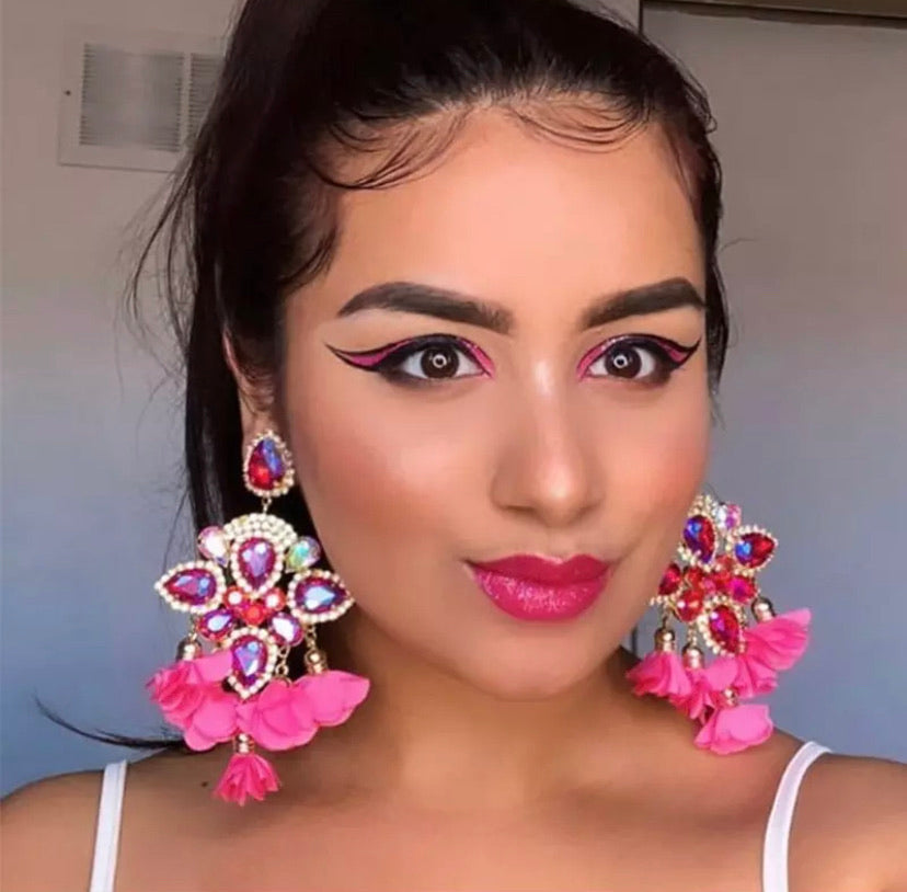 Paradise Statement Earrings (CLIP -On)
