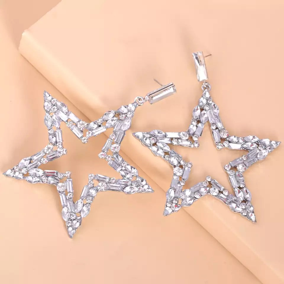 STAR GIRL STATEMENT EARRINGS