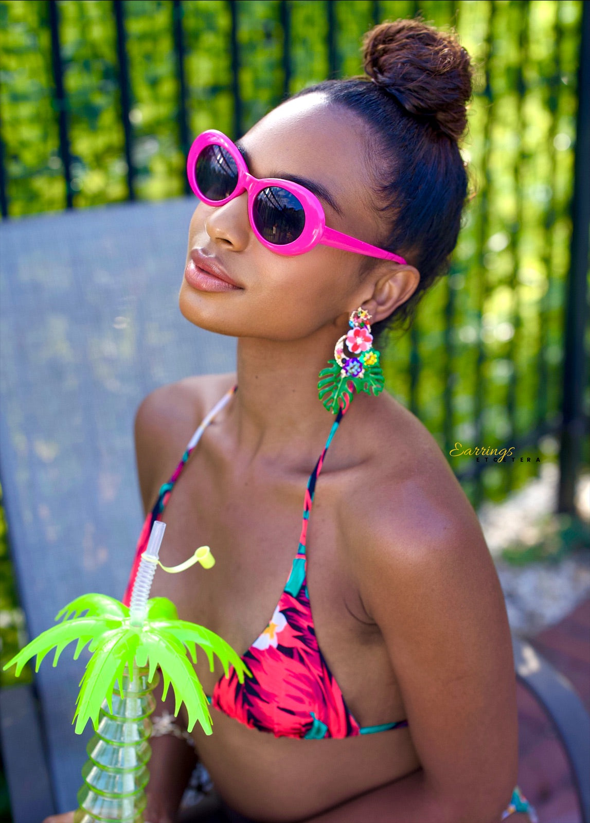 TROPICANA STATEMENT EARRINGS