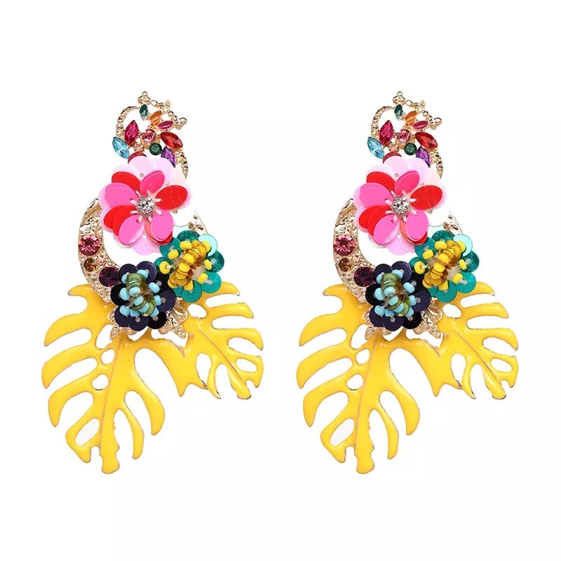TROPICANA STATEMENT EARRINGS