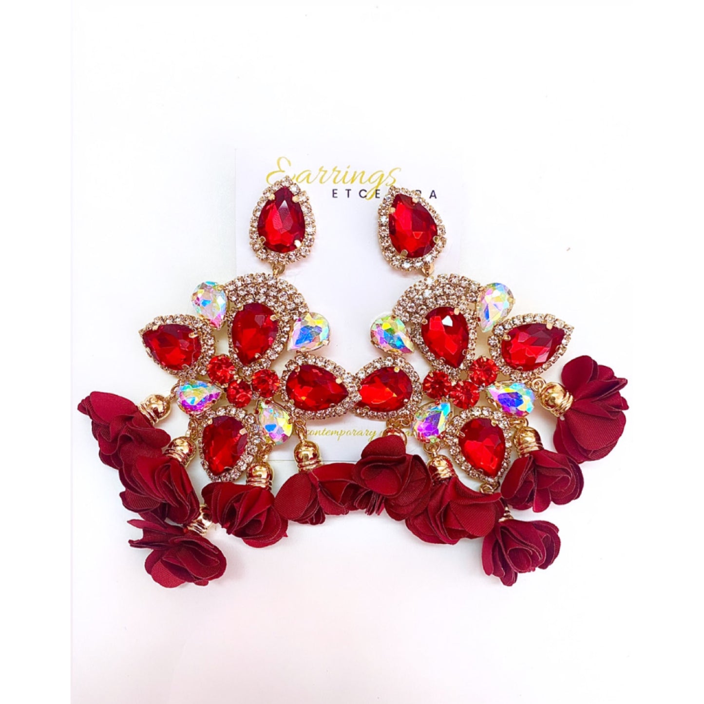 Paradise Statement Earrings (CLIP -On)