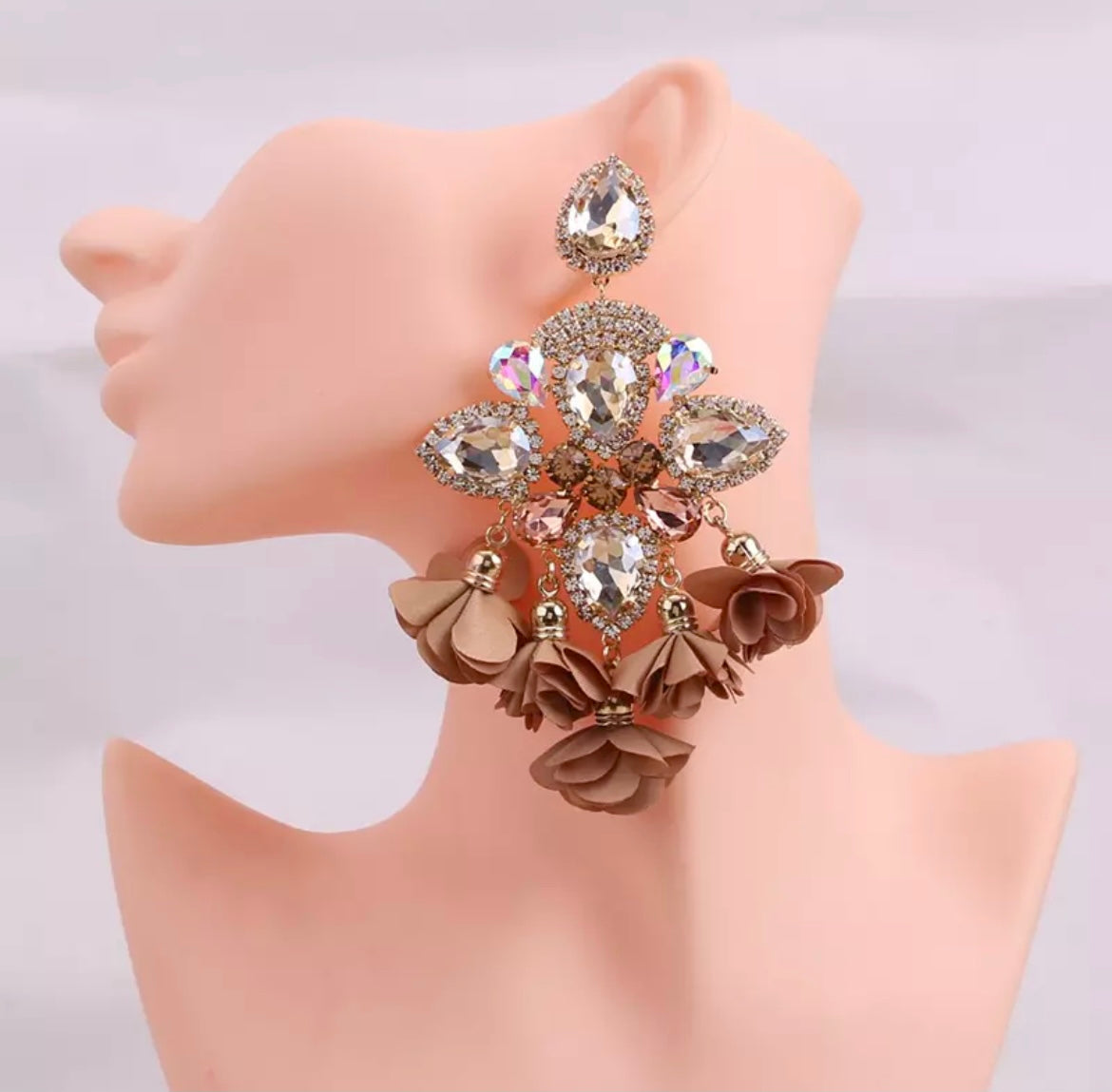 Paradise Statement Earrings (CLIP -On)