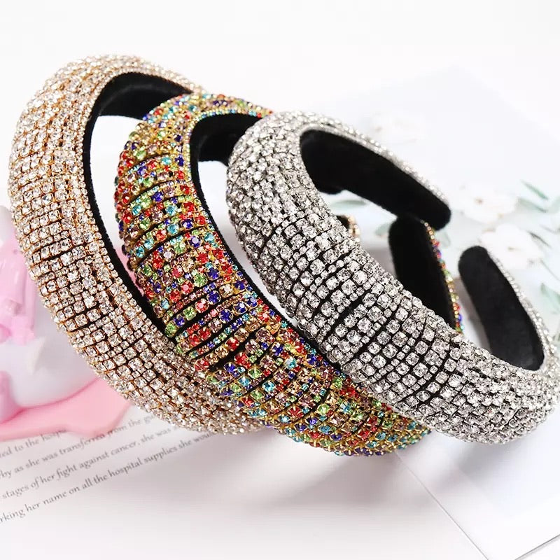 STUNNER RHINESTONE HEADBAND