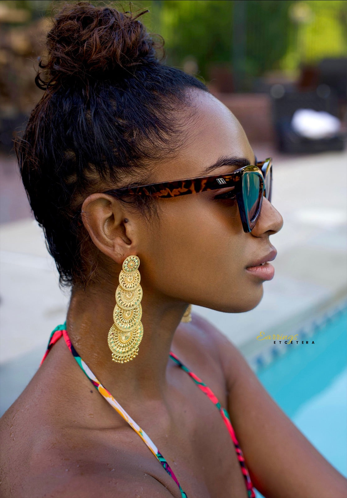 BALI STATEMENT EARRINGS