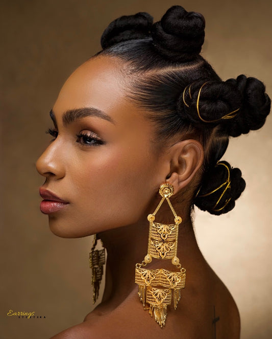 LATIFAH STATEMENT EARRINGS