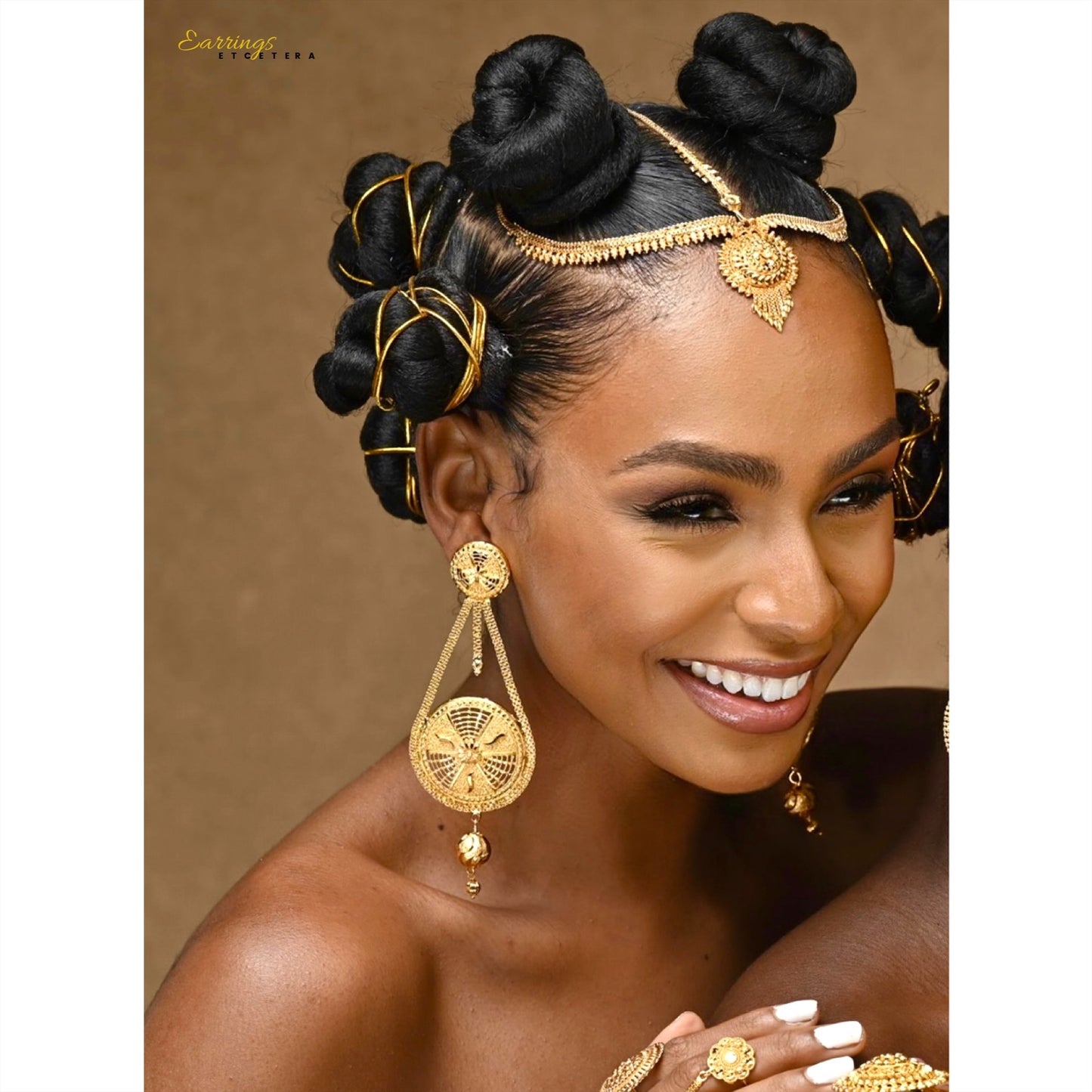 NAFISA STATEMENT EARRINGS