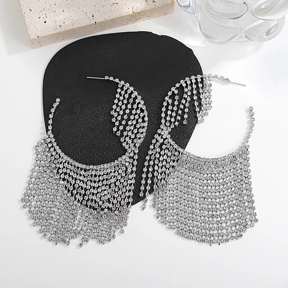 SHIMMY STATEMENT HOOPS