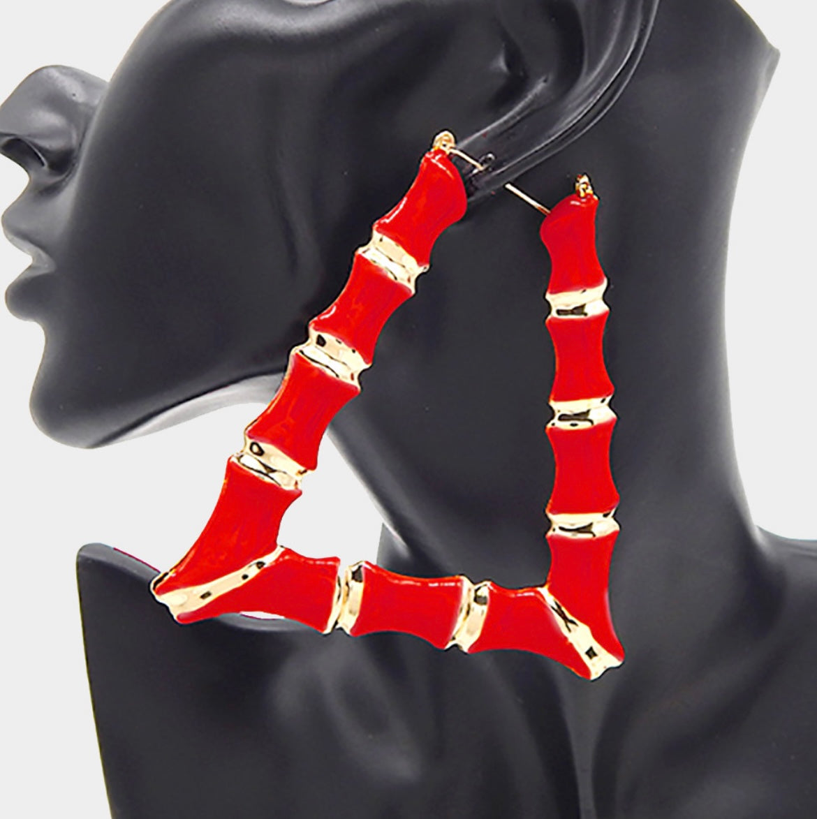 BAMBI HOOP EARRINGS (SQUARE)