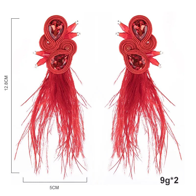 ST BARTS STATEMENT EARRINGS