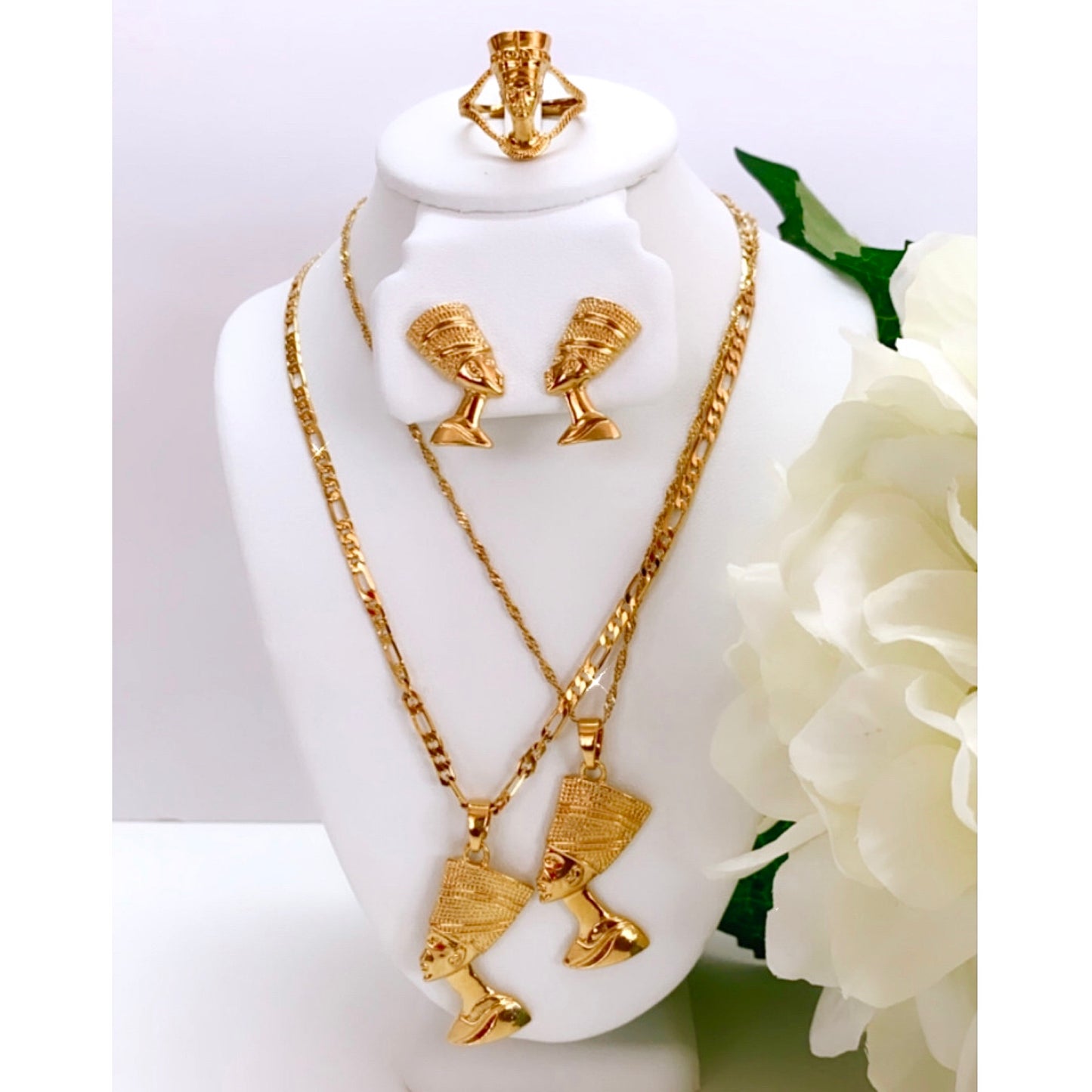 QUEEN NEFERTITI NECKLACE SET