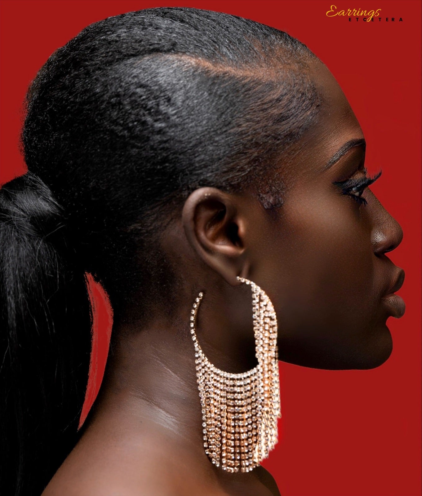 SHIMMY STATEMENT HOOPS