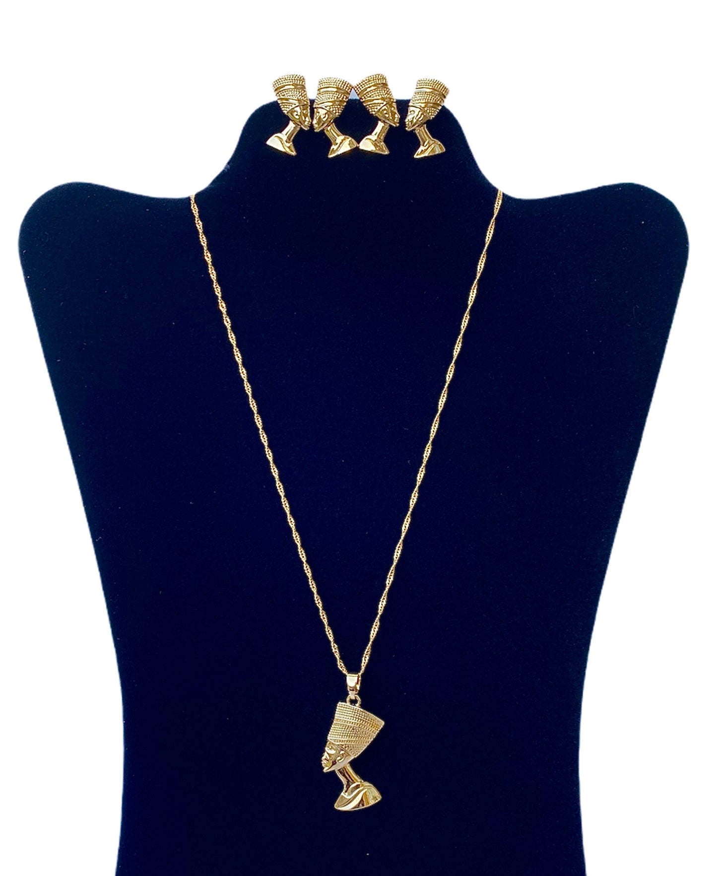 QUEEN NEFERTITI NECKLACE SET