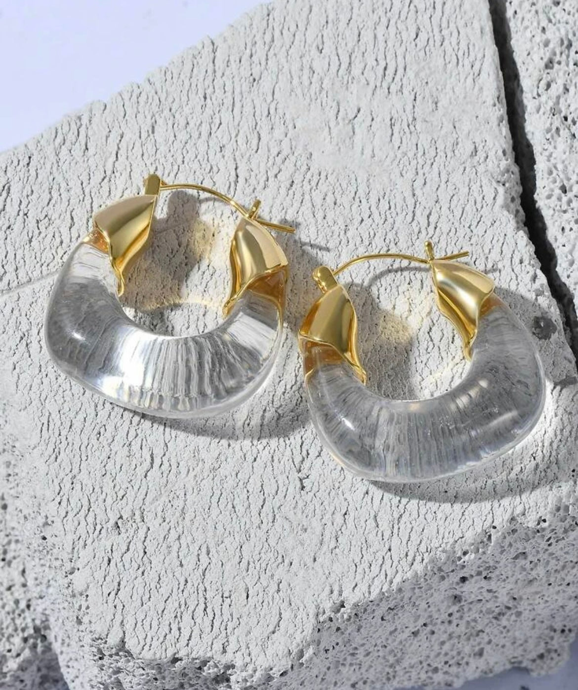 CLARICE CHUNKY HOOPS