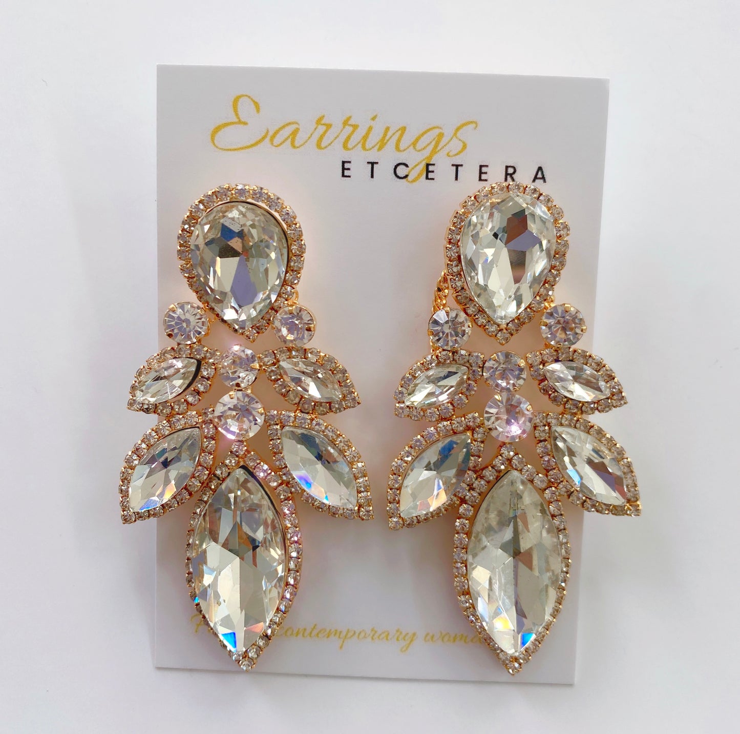 ASHLEY BRIDAL EARRINGS